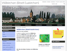 Tablet Screenshot of eu-wisskirchen.de